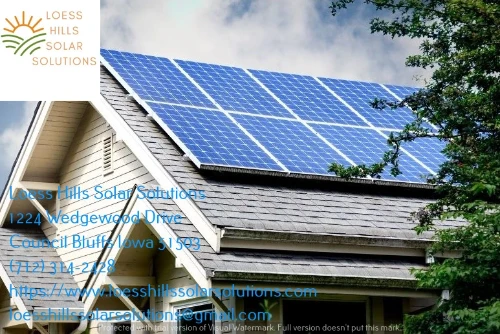 Council Bluffs Iowa rooftop solar installer